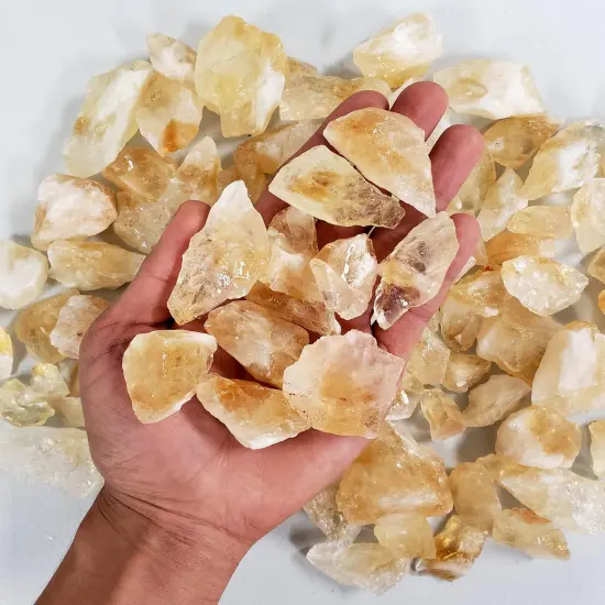 Citrine Crystals - Rough Stones Bulk {1}