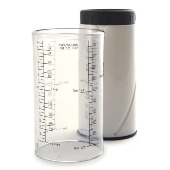 Norpro 2 Cup Capacity Adjustable Measuring Cup - For Liquids or Solids {2}