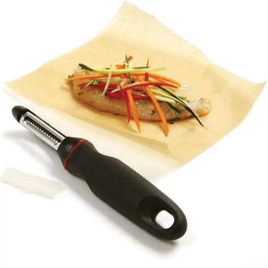 Norpro Grip-EZ Handle Stainless Steel Blade Julienne Slicer / Veggie Peeler {5}