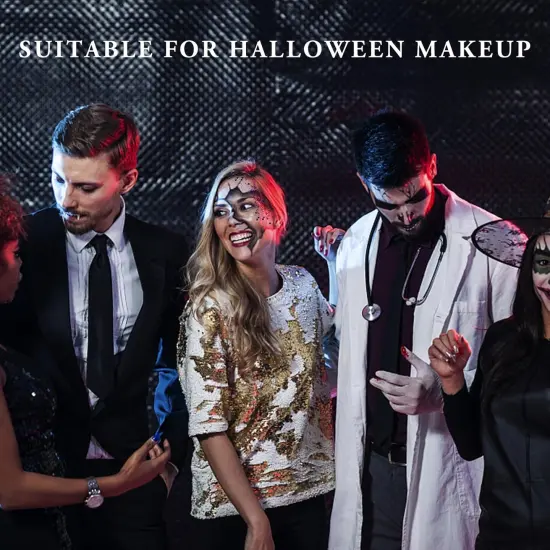 Black Orange Purple Mixed Holographic Chunky Glitter {4}