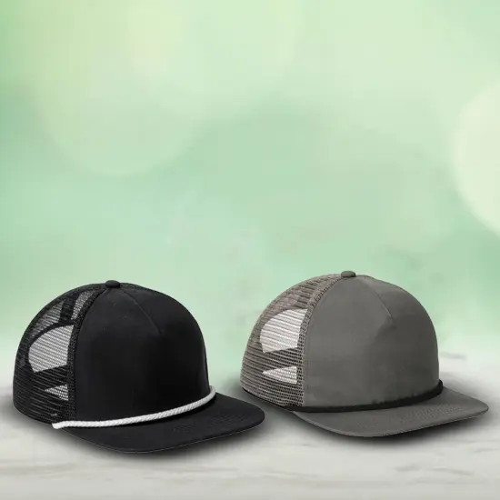 Limited Edition Spacecraft Trucker Cap Lightly Structured Mid Profile Nylon Front Mesh Back Midnight Navy/ White {6}