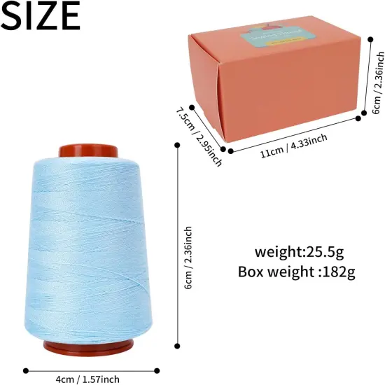 Sewing Thread Kit, 6 Pcs, All Purpose Sewing Thread {3}