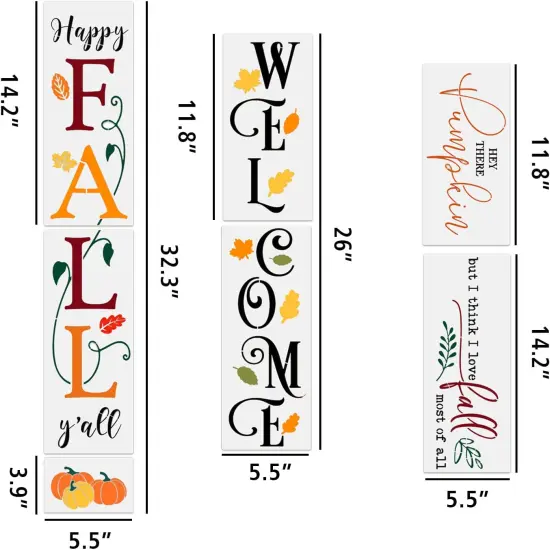 Fall Stencils - Reusable Pumpkin Stencil {2}