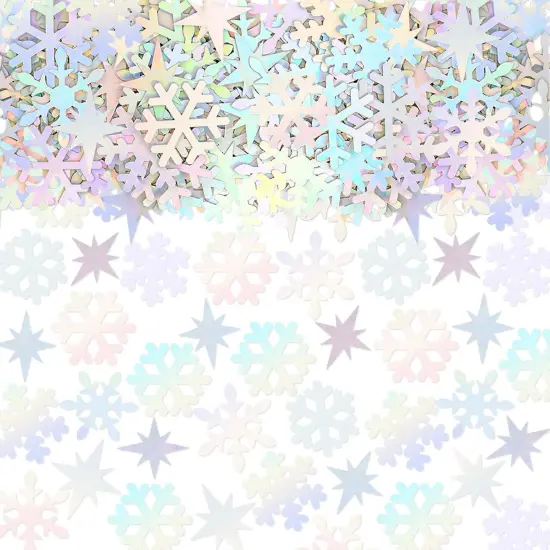 100Pcs Snowflake Confetti - Snowflake {1}