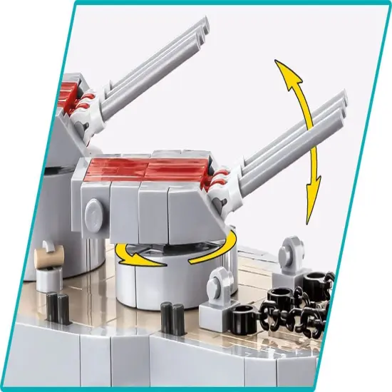 COBI Historical Collection WWII USS ARIZONA (BB-39) {4}