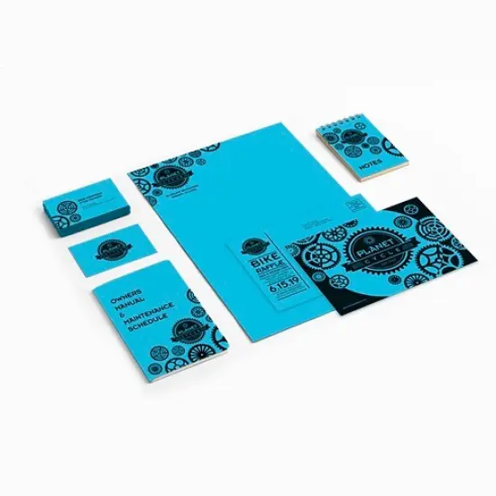 Astrobrights 12" x 12" 80# Cover Sheets Bulk Pack of 100 Lunar blue {3}