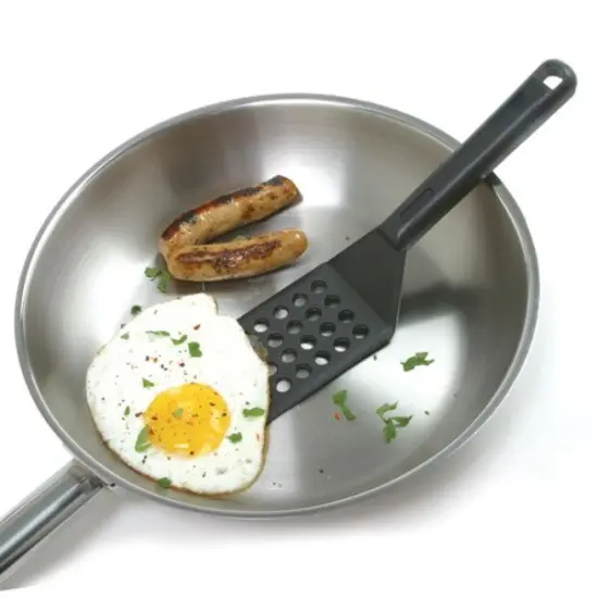 Norpro 10" My Favorite Beveled Heat Resistant Nylon Turner Spatula w/ Holes {4}