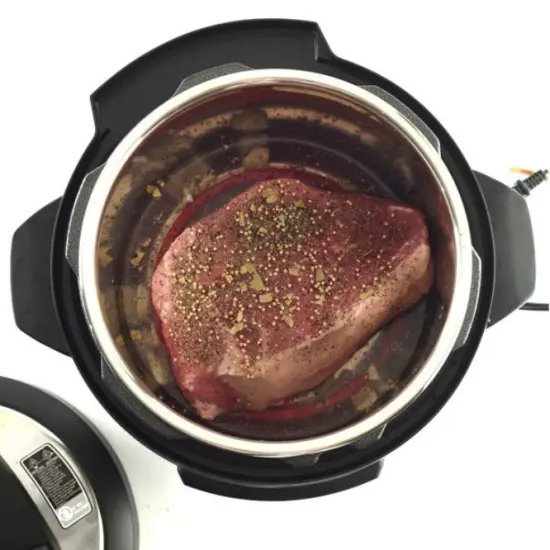 Norpro Round Nonstick Silicone Roast Rack / Trivet - Healthy Cooking & Roasting {3}