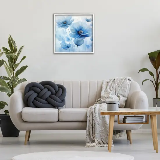 Stupell Industries Mystical Blue Poppies Framed Giclee Wall Art Design by Irena Orlov {2}