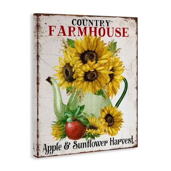 Stupell Industries Country Sunflower Harvest Canvas Wall Art Design by Creatif Belle {3}