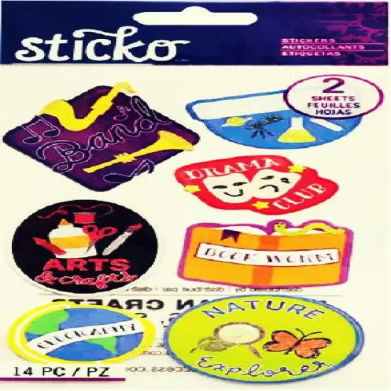 Sticko Positivity Patch Stickers-2 Sheets {1}