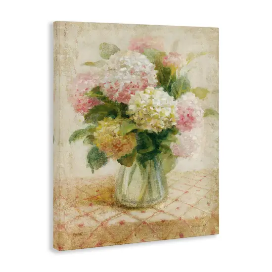 Stupell Industries Cottage Hydrangeas in Pink Canvas Wall Art Design by Danhui Nai {3}