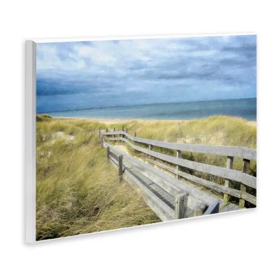 Stupell Industries Sandy Boardwalk View Wall Plaque Art Design by Graffi*tee Studios {3}