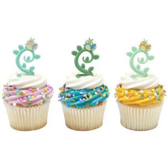 Caterpillar Wrap Cupcake Rings 12ct {3}