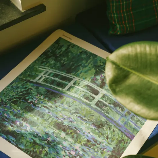 Waterlilies And Japanese Bridge, Claude Monet {5}