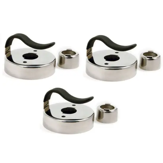 Norpro 3" Stainless Steel Donut / Biscuit Cutter with Removable Center {6}