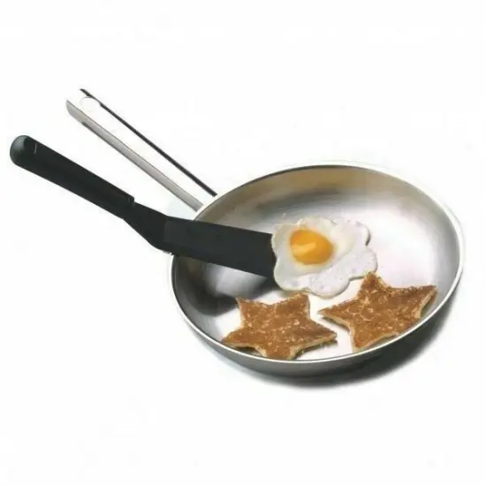 Norpro My Favorite Spatula - 11" Flexible Heat Resistant Nylon Turner - Black (3 Pack) {3}