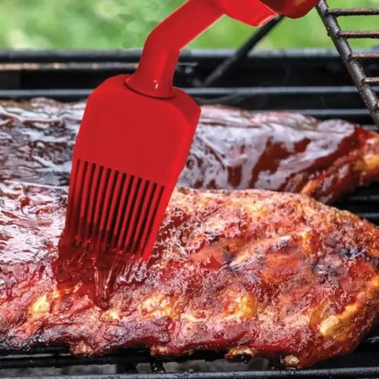 Norpro Large Capacity Silicone BBQ Basting Brush and Squeeze Bottle {4}