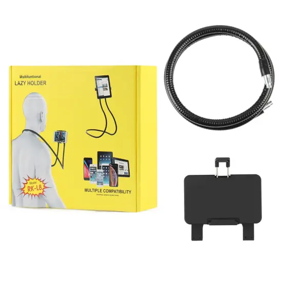 Lazy Phone Holder, Tablet Holder, iPad Holder, Phone Holder, 360 Degree Rotation {6}