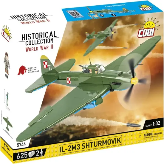 COBI Historical Collection POLISH ARMY MUSEUM IL-2M3 Aircraft {2}