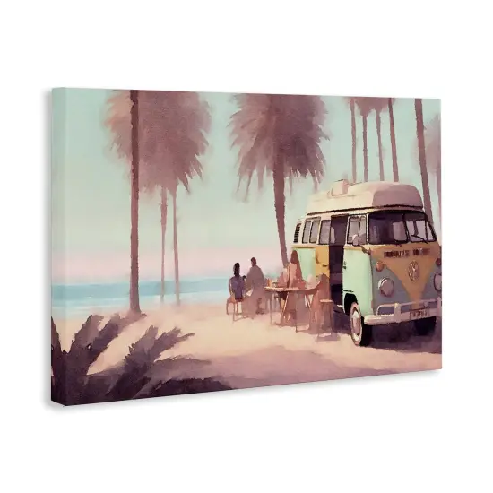 Stupell Industries Beach Day Hangout Canvas Wall Art Design by Noah Bay {3}