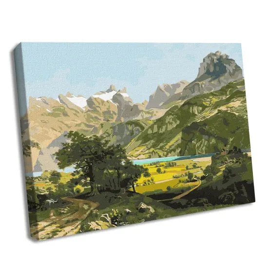 Painting by Numbers kit A magical landscape KHO2875 {1}