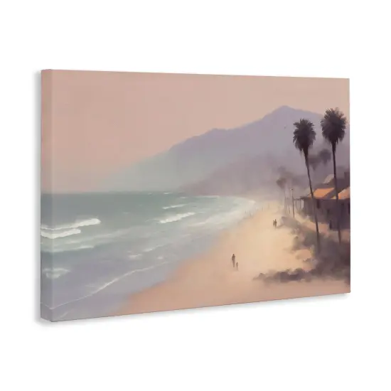 Stupell Industries Beachside Cabins View Canvas Wall Art Design by Noah Bay {3}