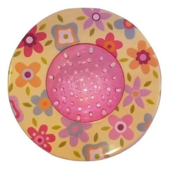 Handy Housewares 5.25" Diameter Decorative Designer Pattern Kitchen Sink Strainer / Food Trap {6}