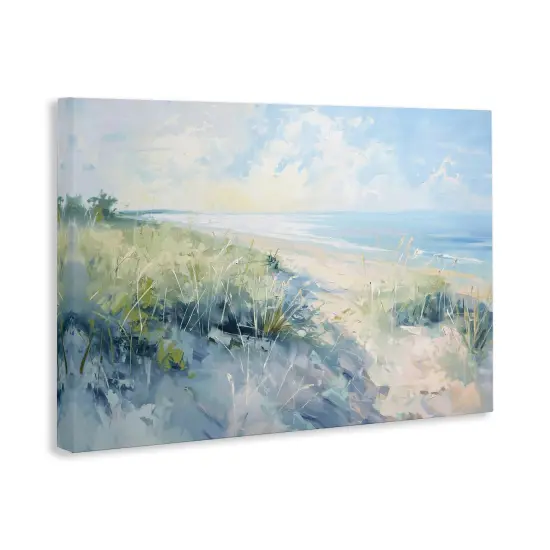 Stupell Industries Sunny Day At The Coast Canvas Wall Art Design by Gina Kelly {3}