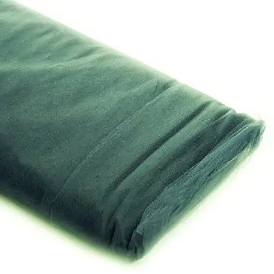 40 Yard Sheer Diamond Net Tulle Fabric Bolt for Wedding Arch Pew Bow Crafts 54 inch Width Hunter green {1}