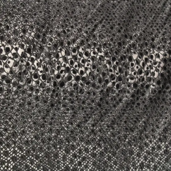 1 Yard Snake Print Fabric Multipurpose 36" x 60" Gray Snake {2}