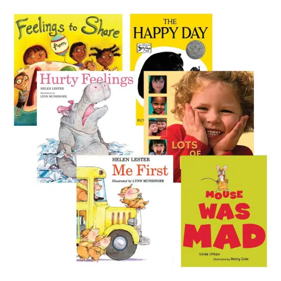 Kaplan Early Learning Company Everyone Has Feelings Books - Set of 6 {1}