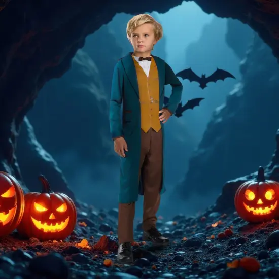 Rubies Boy's Newt Scamander Fantastic Beasts Halloween Costume Size M Brown {1}