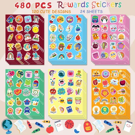 Back to School Supplies | 480 PCS Vinyl Teacher {2}