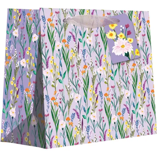 Pack/6: Secret Garden Gift Bag - 8 x 4 x 10" {2}