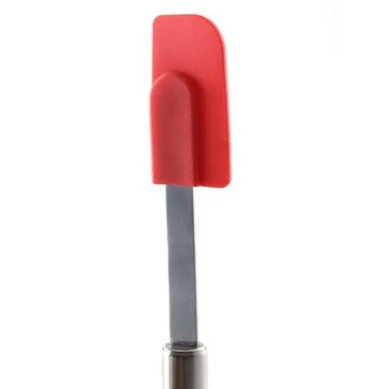 Norpro 3 Piece Silicone / Stainless Steel Kitchen Spatula Set - Red {5}