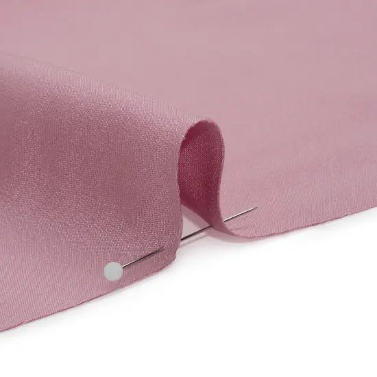 1 Yard Regal Orchid Silk 4 Ply Crepe 44" Wide Luxurious Fabric for Elegant Apparel {2}