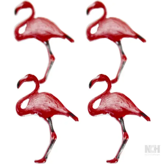 Eyelet Outlet Flamingo Brads - 12 Pc {1}