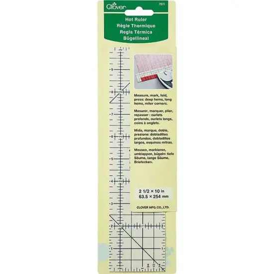 Hot Ruler 2.5"x10" by Clover {1}