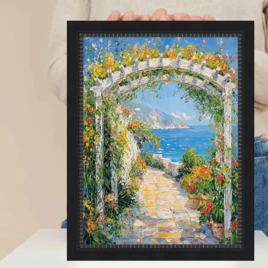 Diploma Black Funky Lip Picture Frame 32x48 frame {3}