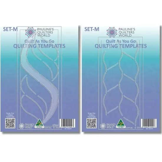 QAYG Quilting Templates Set M {1}