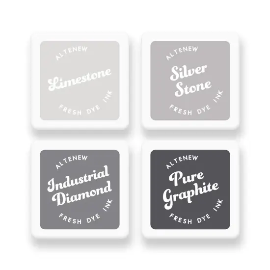 Rock Collection Fresh Dye Ink Mini Cube Set {1}