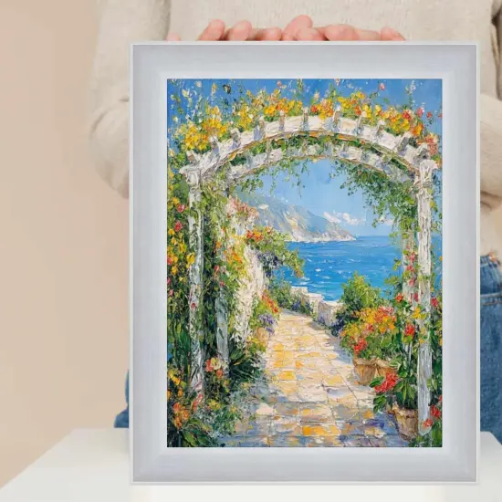 Modern Stainless Steel Iron Picture Frame 10x12 frame {3}