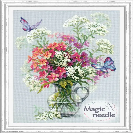 Phlox and Yarrow 100-081 Counted Cross-Stitch Kit {1}