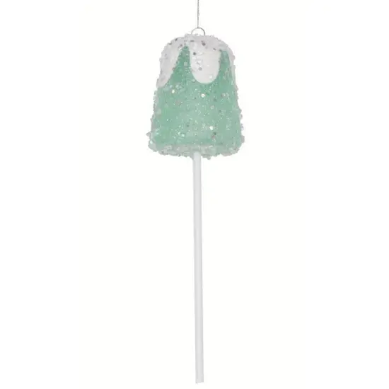 10" Green Gumdrop Lollipop Ornament (Set of 3) {1}