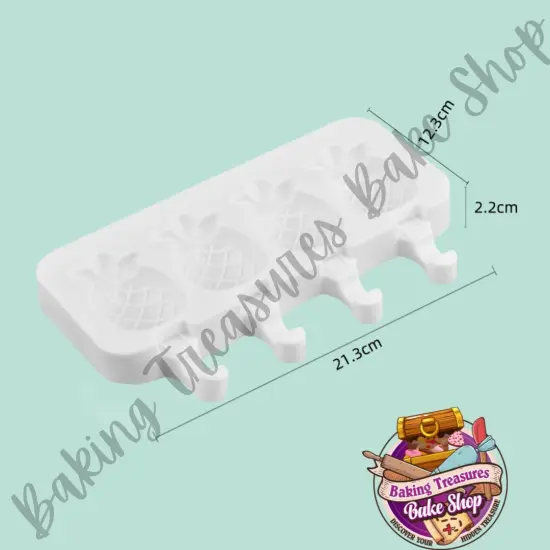 Pineapple Cakecsicles/Popsicles Mold {3}
