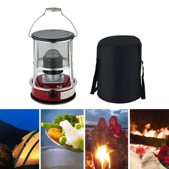Portable Kerosene Stove Heater 9000 BTU 1.2 Gallon Outdoor Camping Cooking {1}
