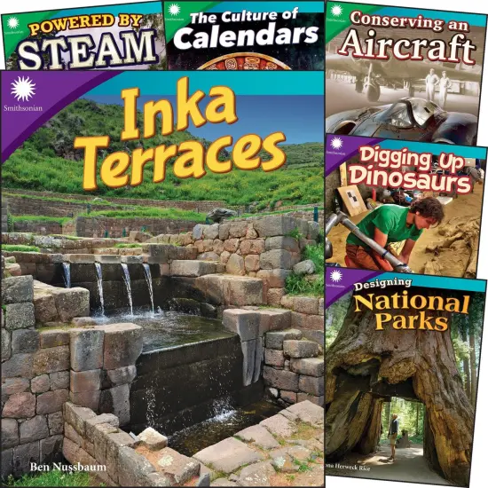 Smithsonian Informational Text: History & Culture 6-Book Set, Grades 4-5 {1}