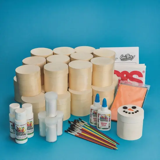 Snowman Box Craft Kit (Pack of 24) {3}