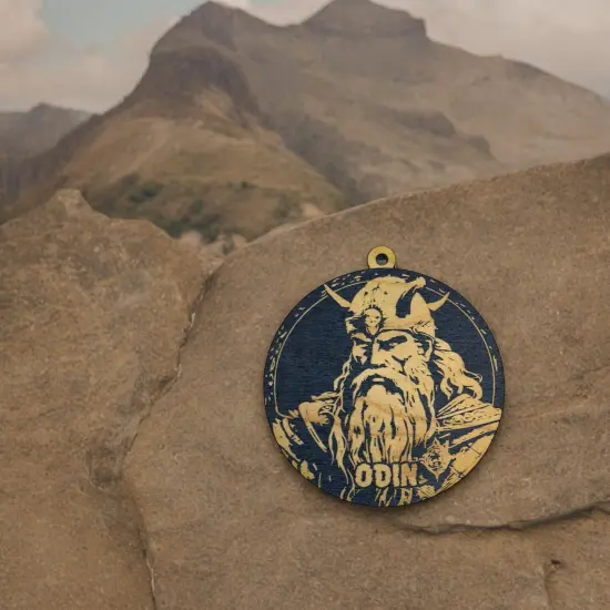 Ornament - Black - Odin {3}